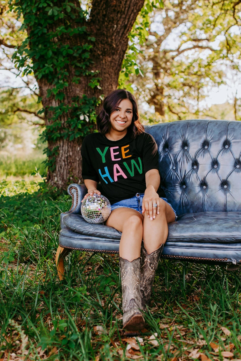 Yee Haw Rope Embroidered
