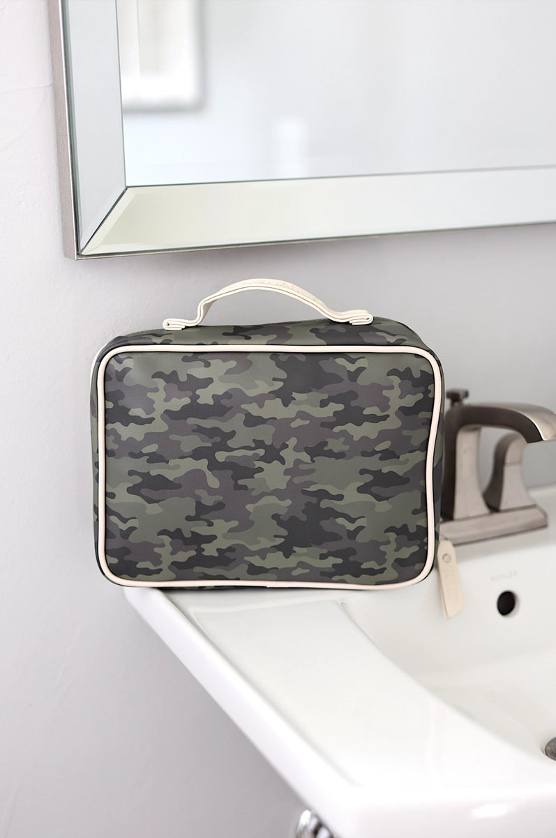 Oversized Cosmetic Bag - Hometown Camo