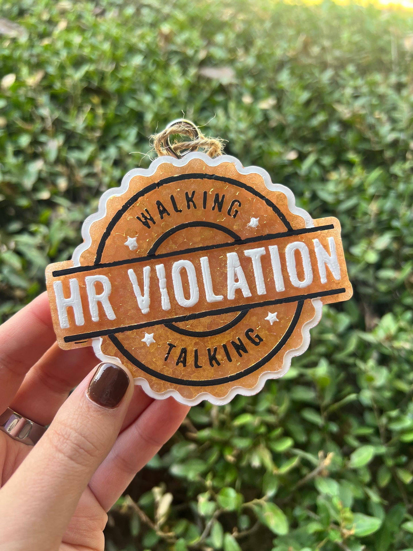 HR Violation Car Freshie