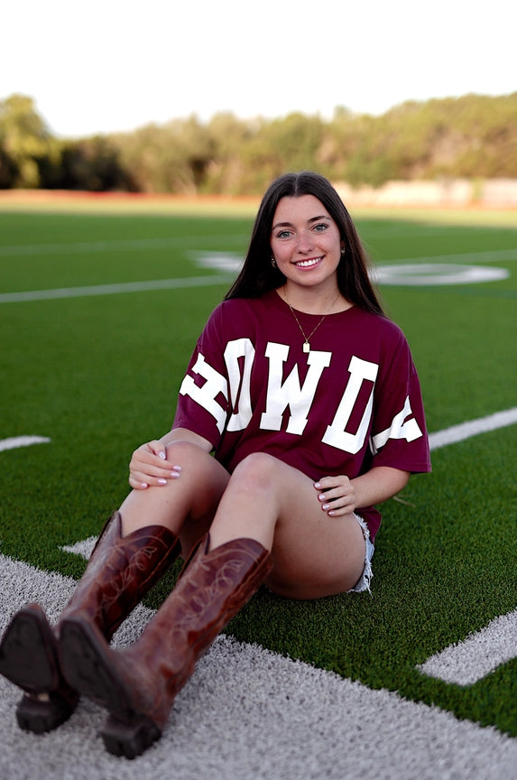Howdy Home Team Mineral Wash Tee