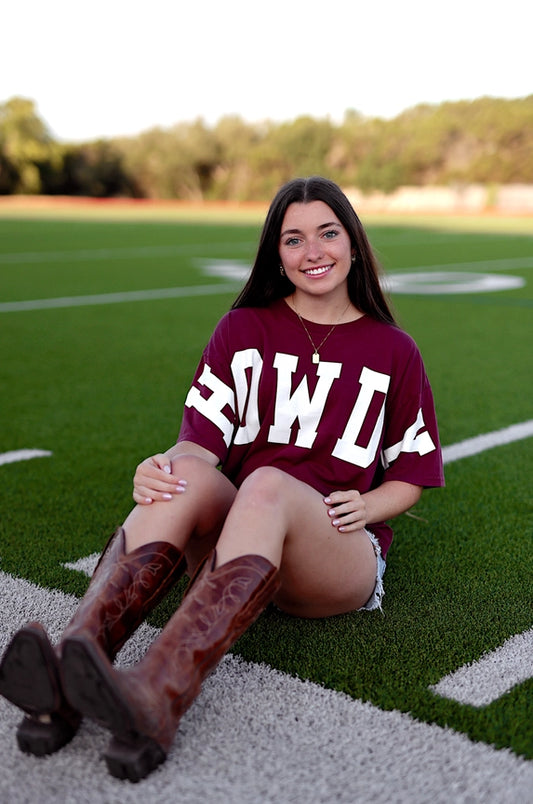 Howdy Home Team Mineral Wash Tee