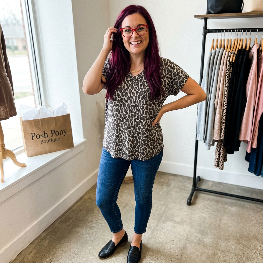Wild at Heart Leopard Top