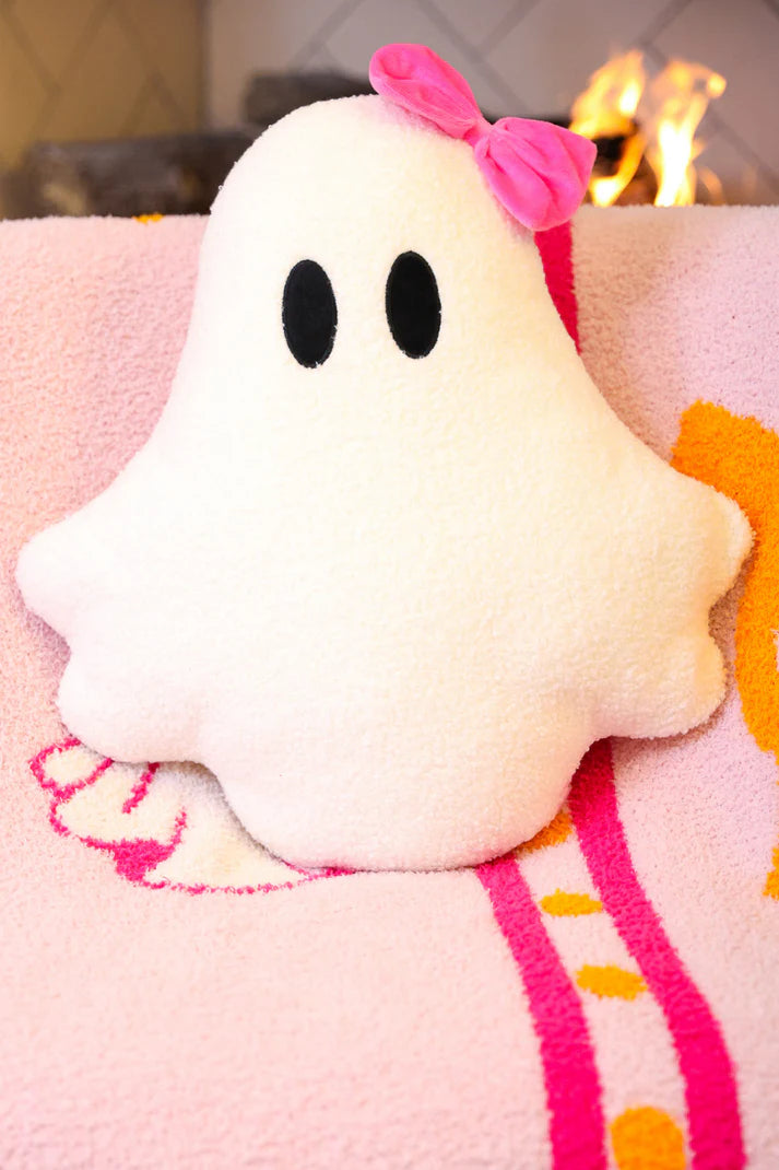 Gigi The Ghost Pillow
