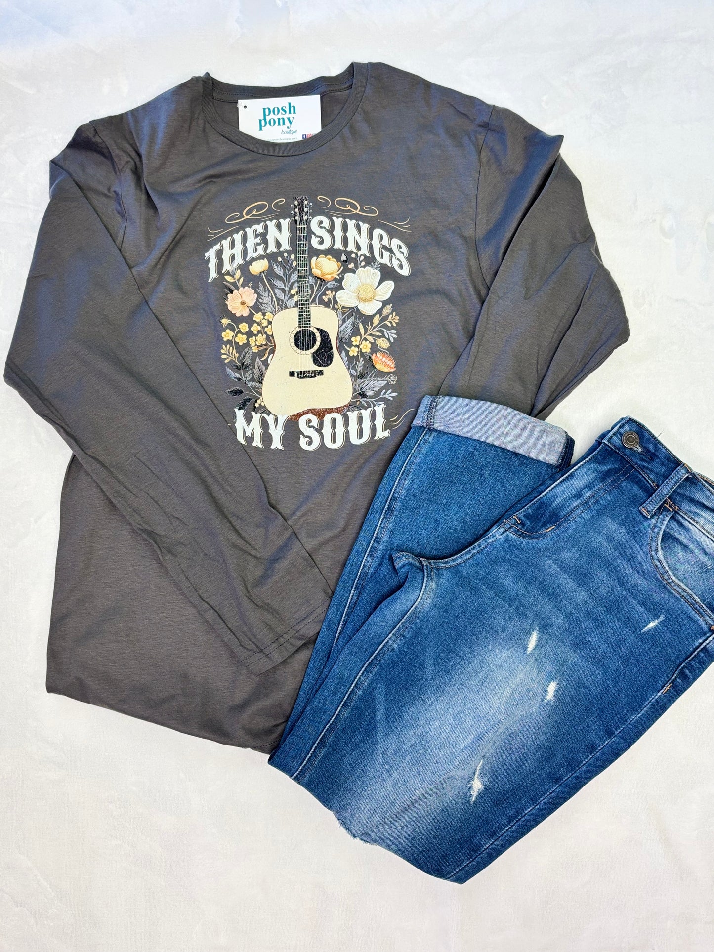 Then Sings My Soul Long Sleeve T-Shirt