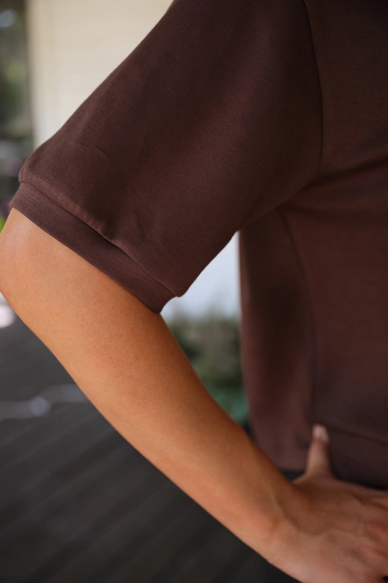 Casual Upgrade Luxe Basic - Chocolate