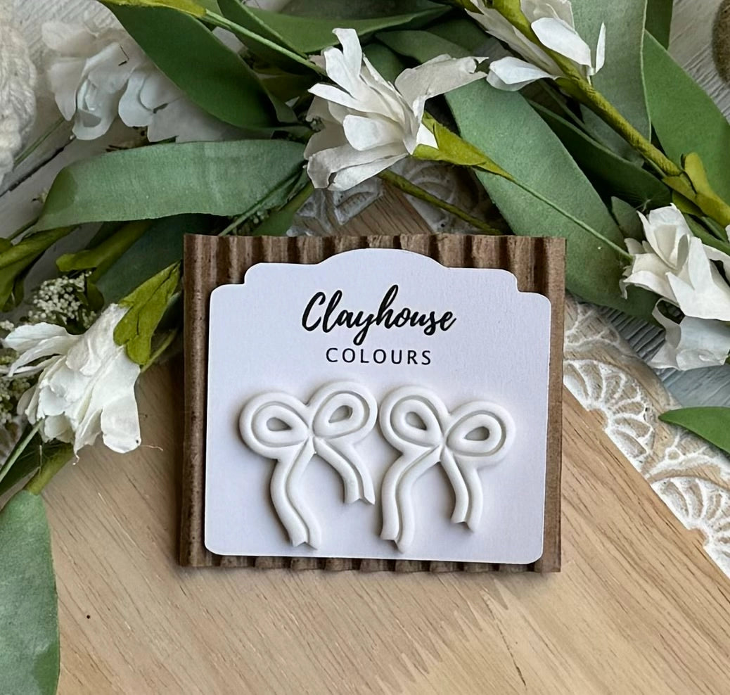 Bow Stud Earrings