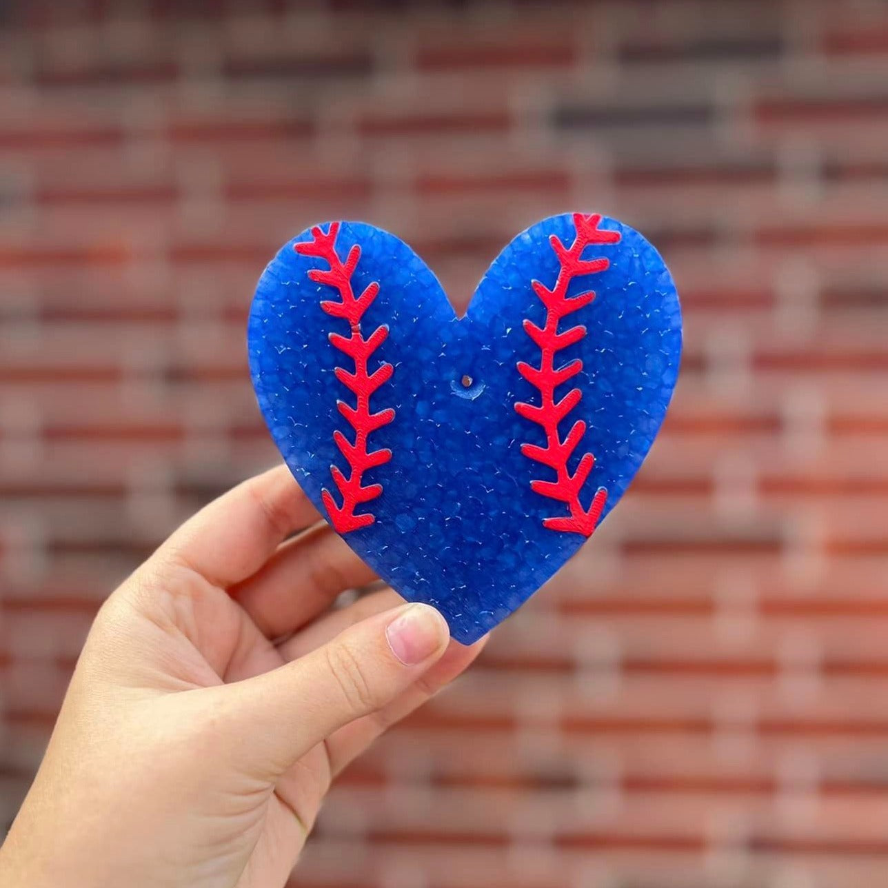 Baseball Heart Car Freshie