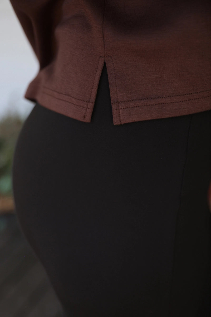 Casual Upgrade Luxe Basic - Chocolate