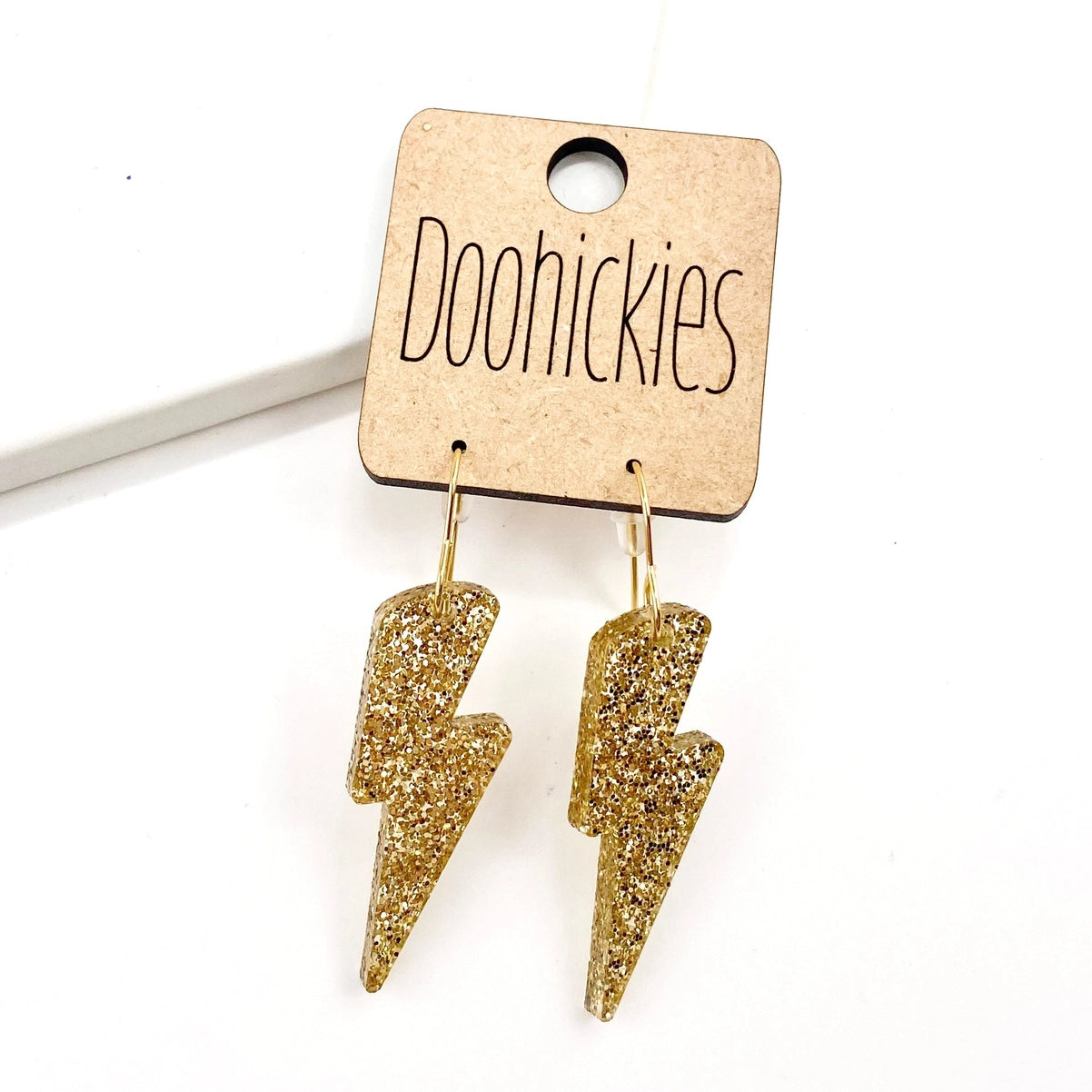 1.5" School Spirit Bolt Earrings