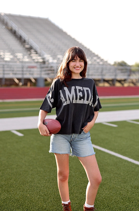 Gameday (Midnight) Home Team Mineral Wash Tee