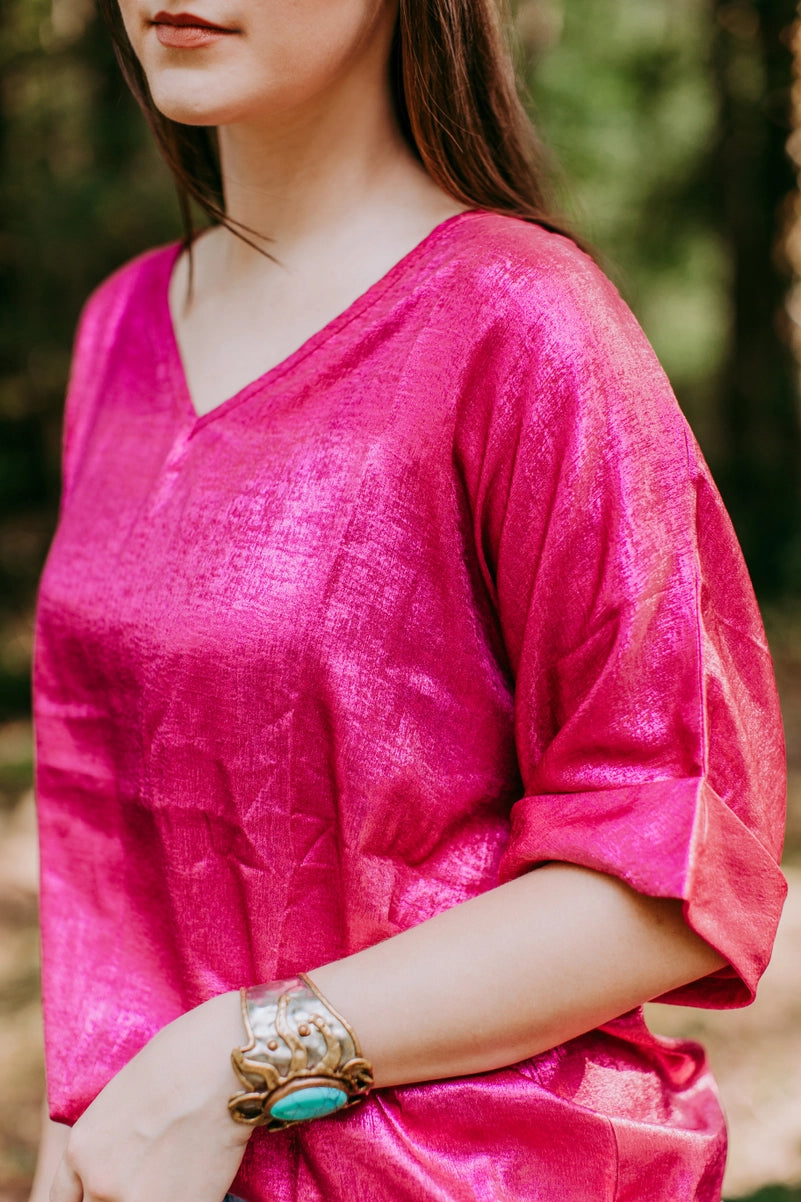 Metallic Blouse