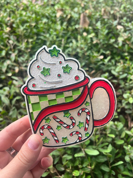 Cute Cocoa Mug Car Freshie