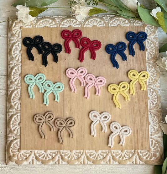 Bow Stud Earrings