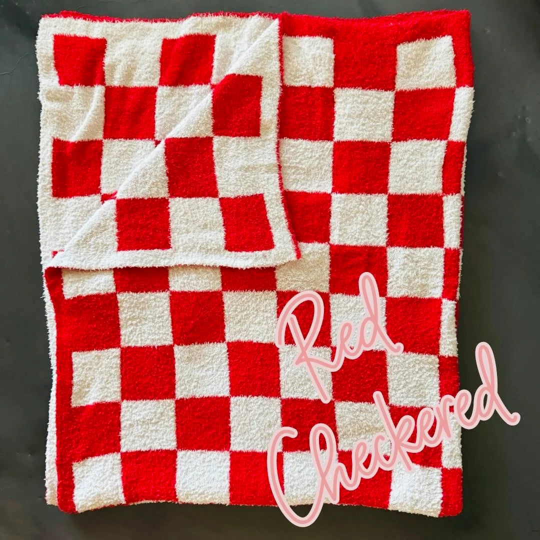 Red & White Checkered Blanket
