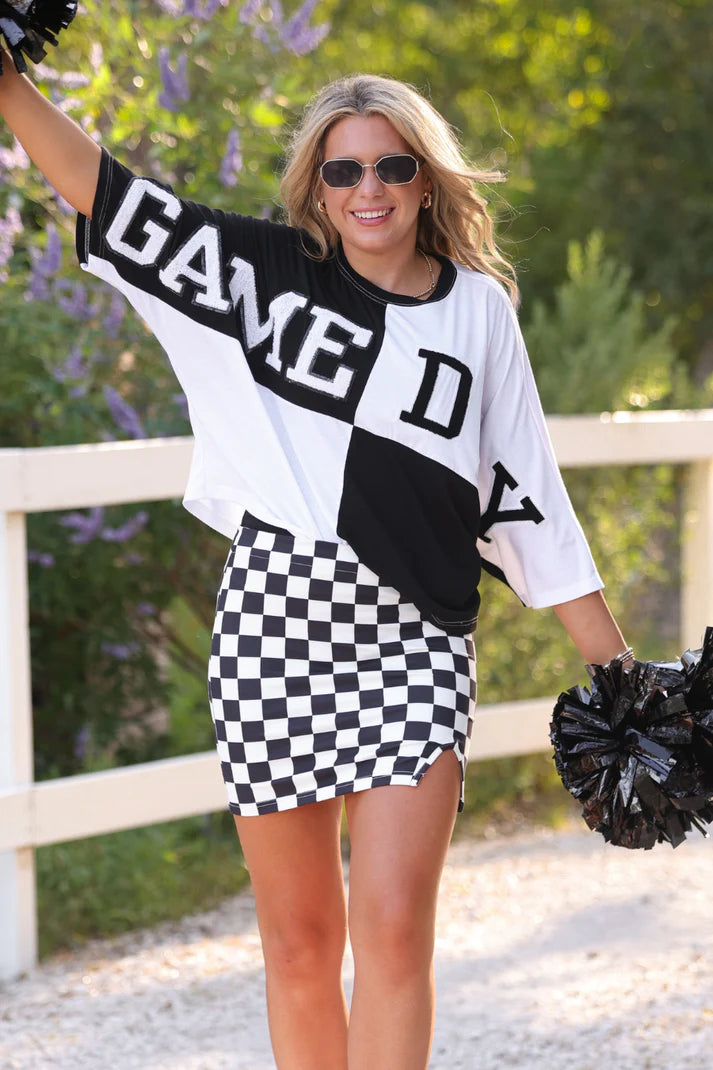 Huddle Up Color Block Top