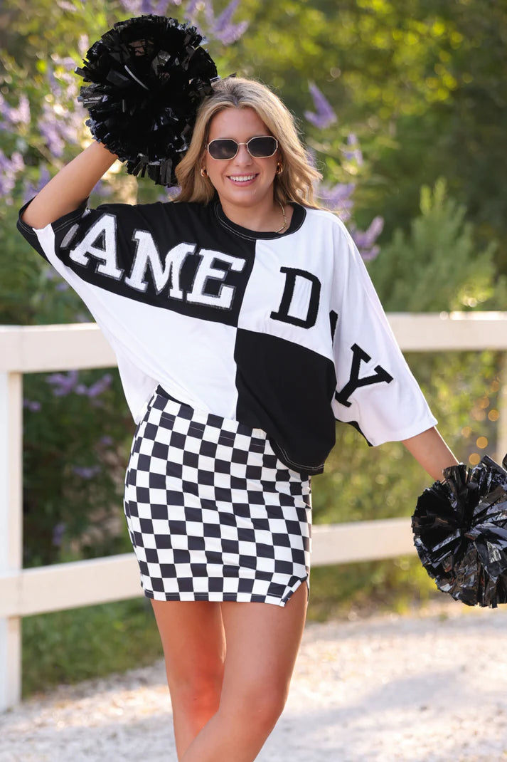 Huddle Up Color Block Top
