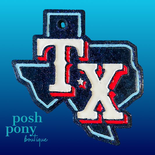 Rangers Logo Car Freshie
