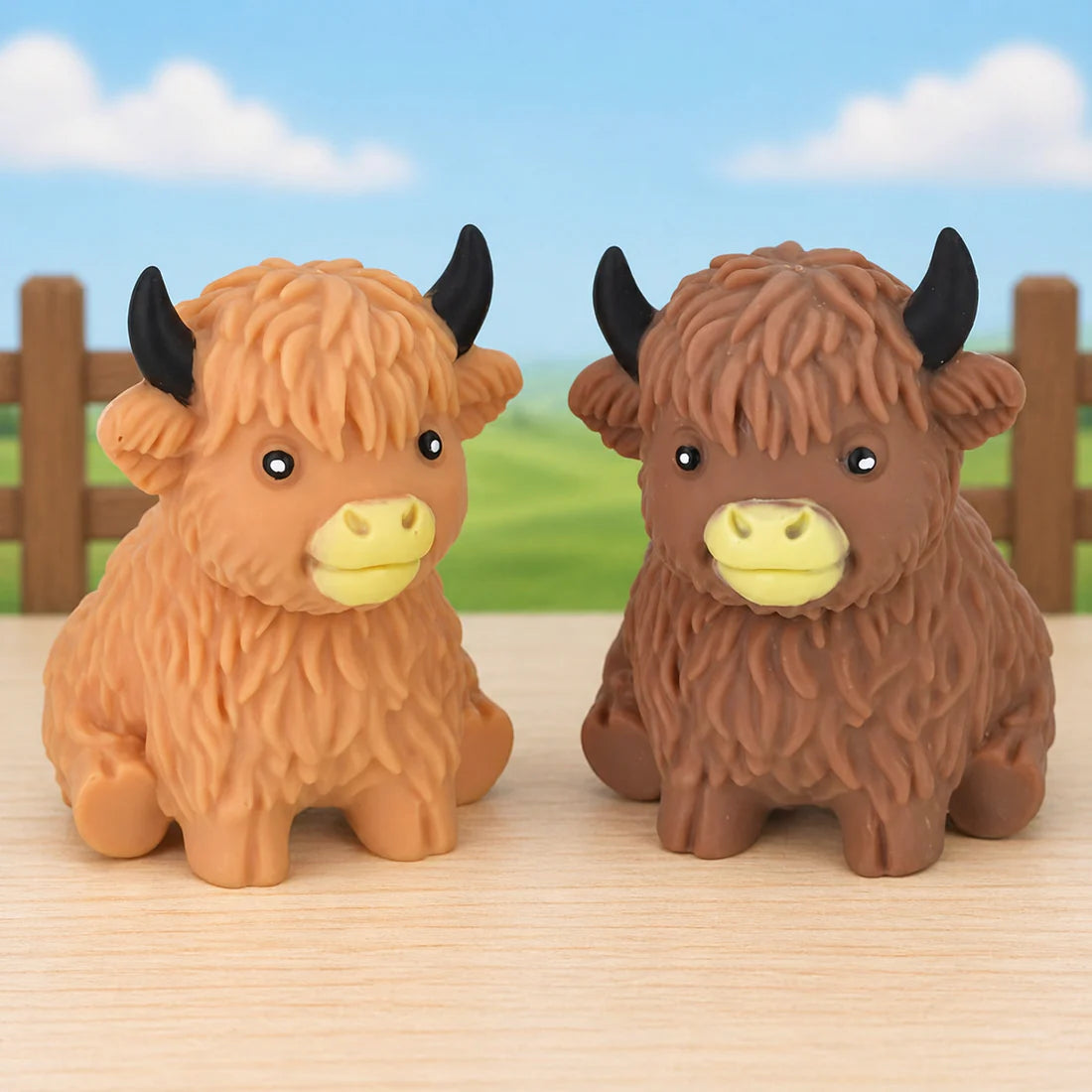 Highland Cow Squishies