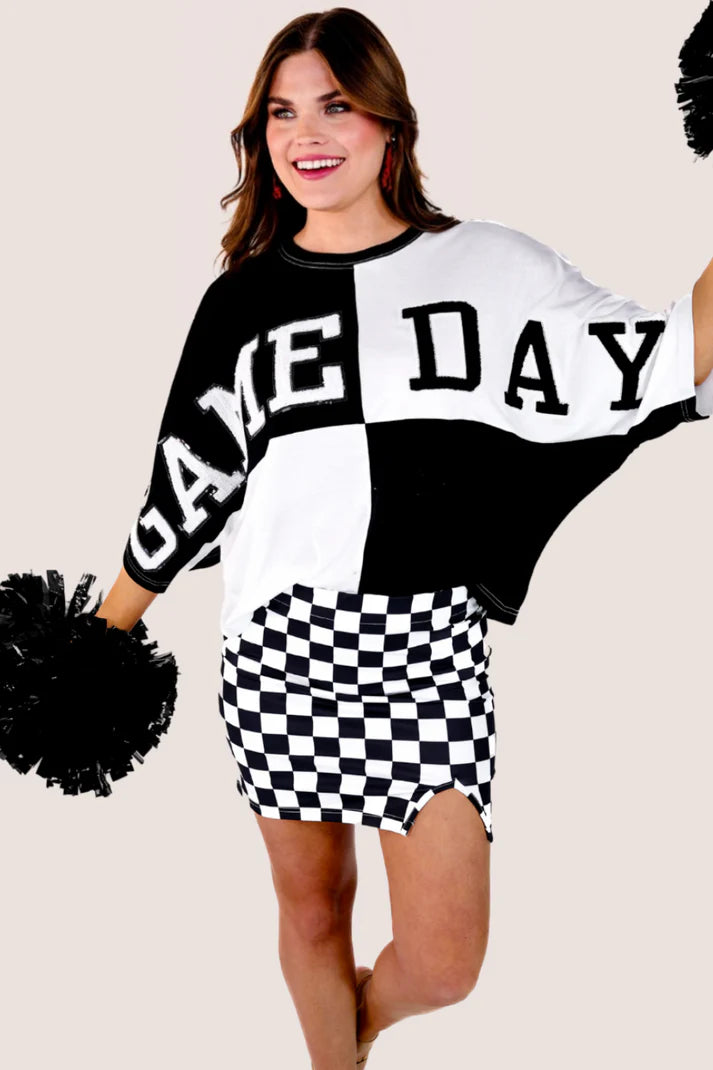 Huddle Up Color Block Top