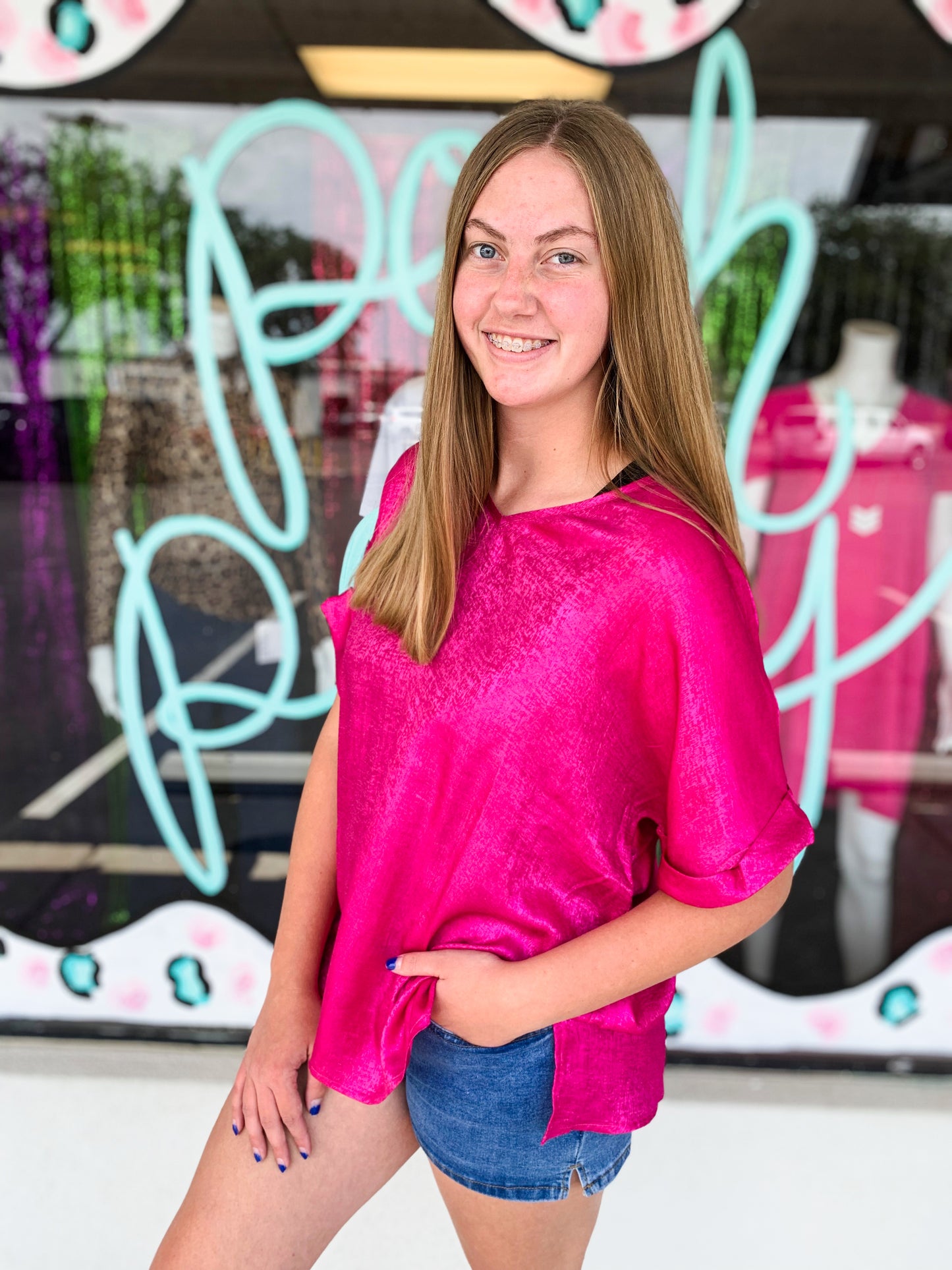 Metallic Blouse