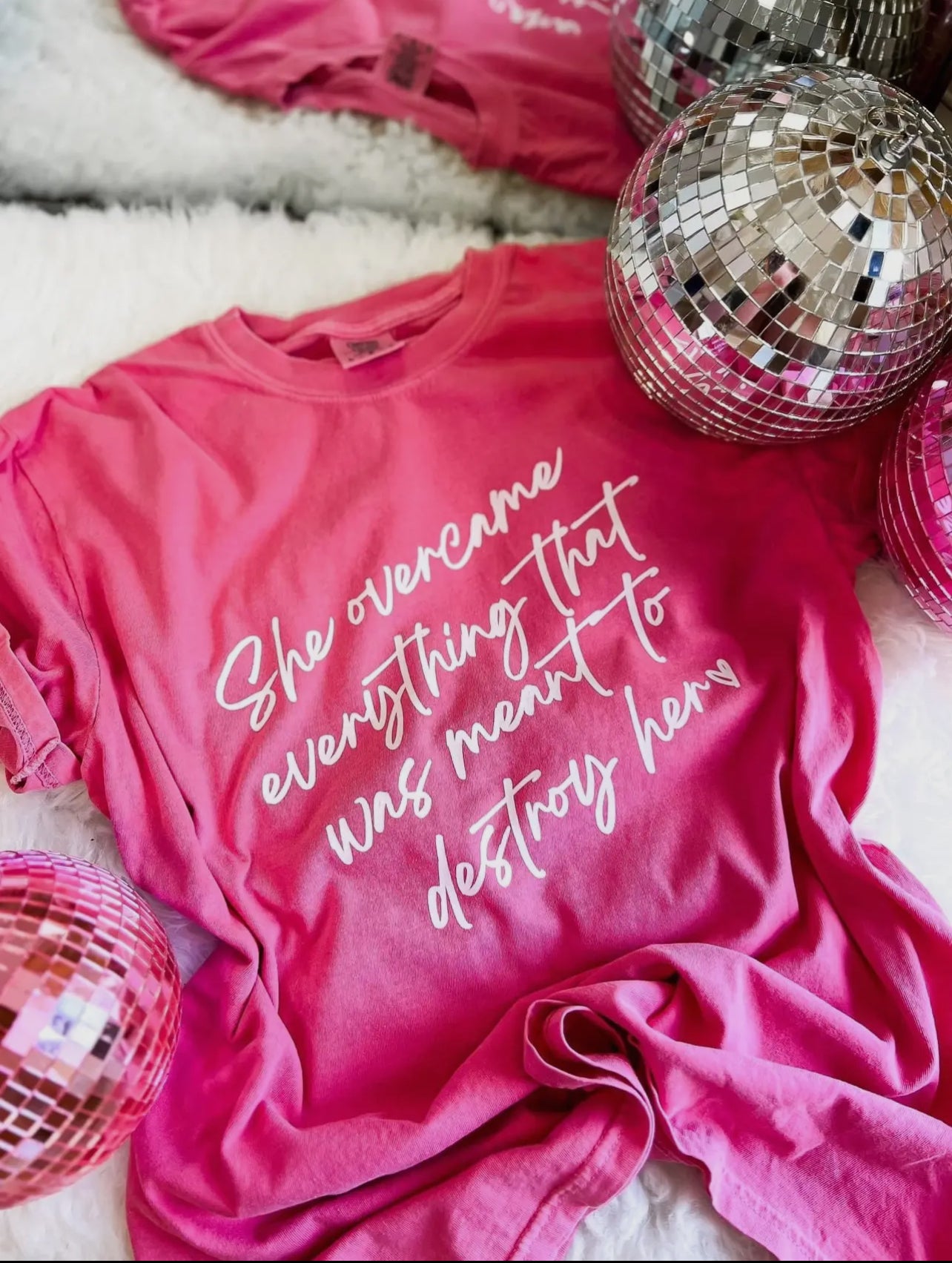 She Overcame Everything- Short Sleeve