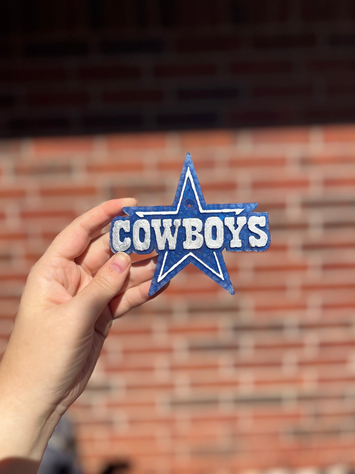 Cowboys Star Car Freshie