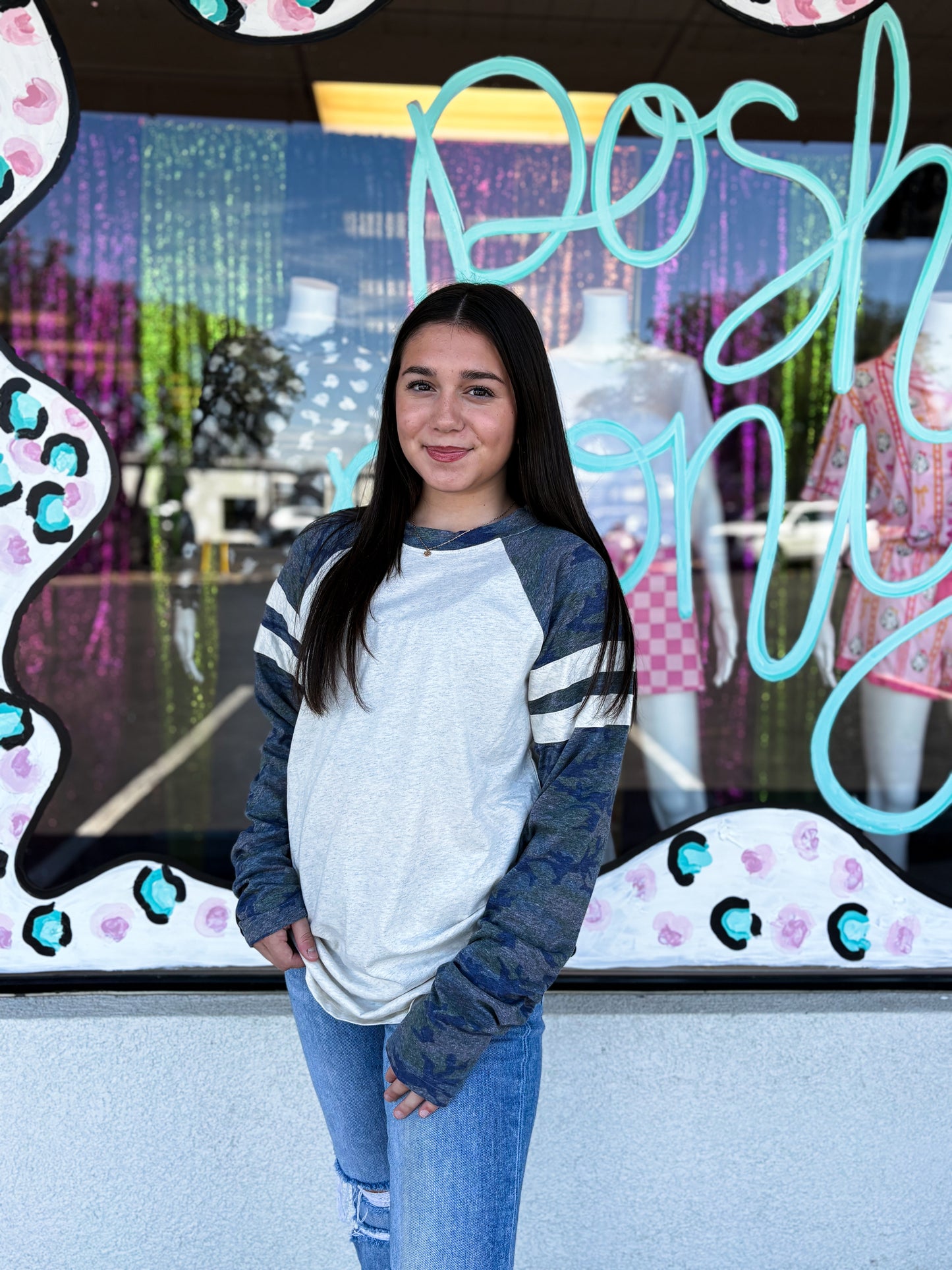 Riley Camo Tee