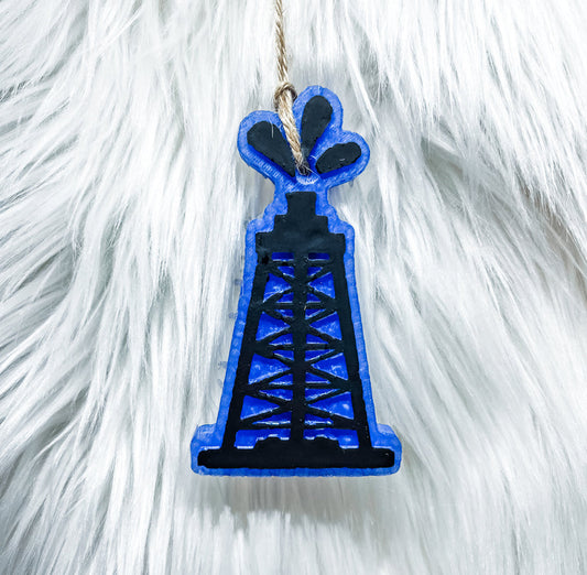 Oil Derrick Car Freshie