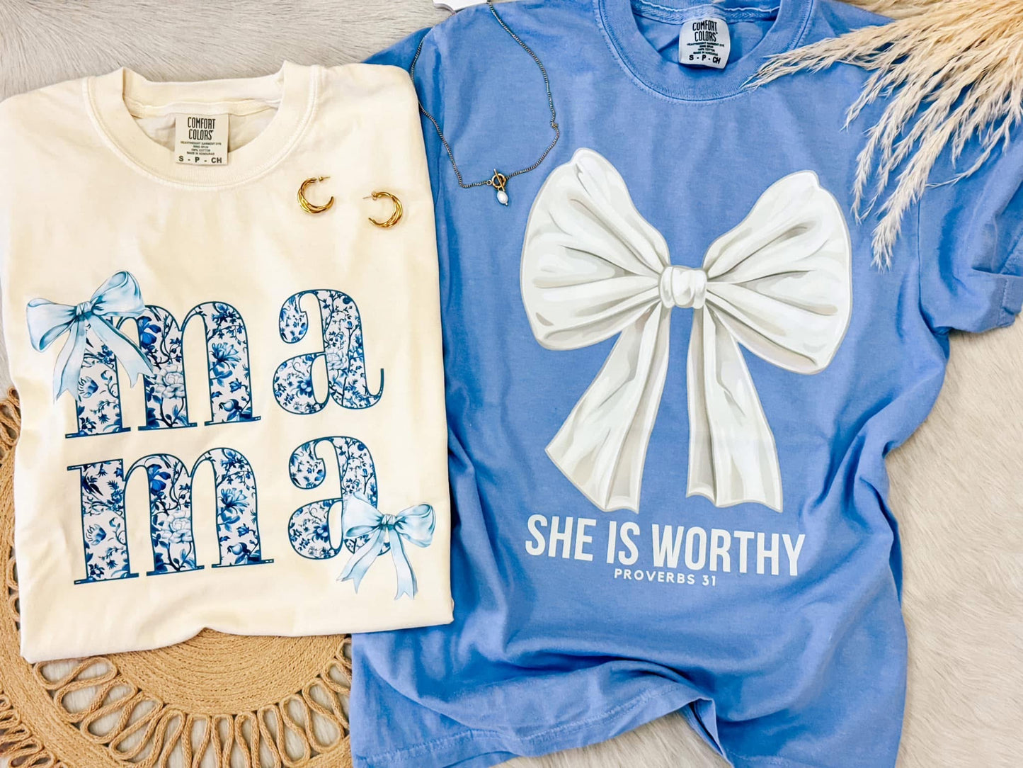Blue Mama Floral