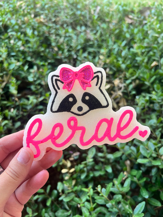 Feral, but cute Car Freshie