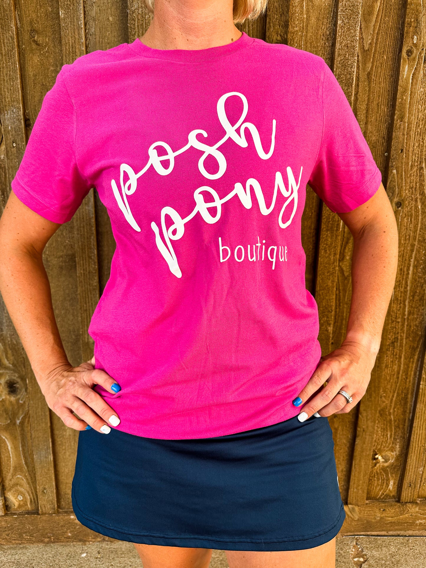 Posh Pony Logo Tee's