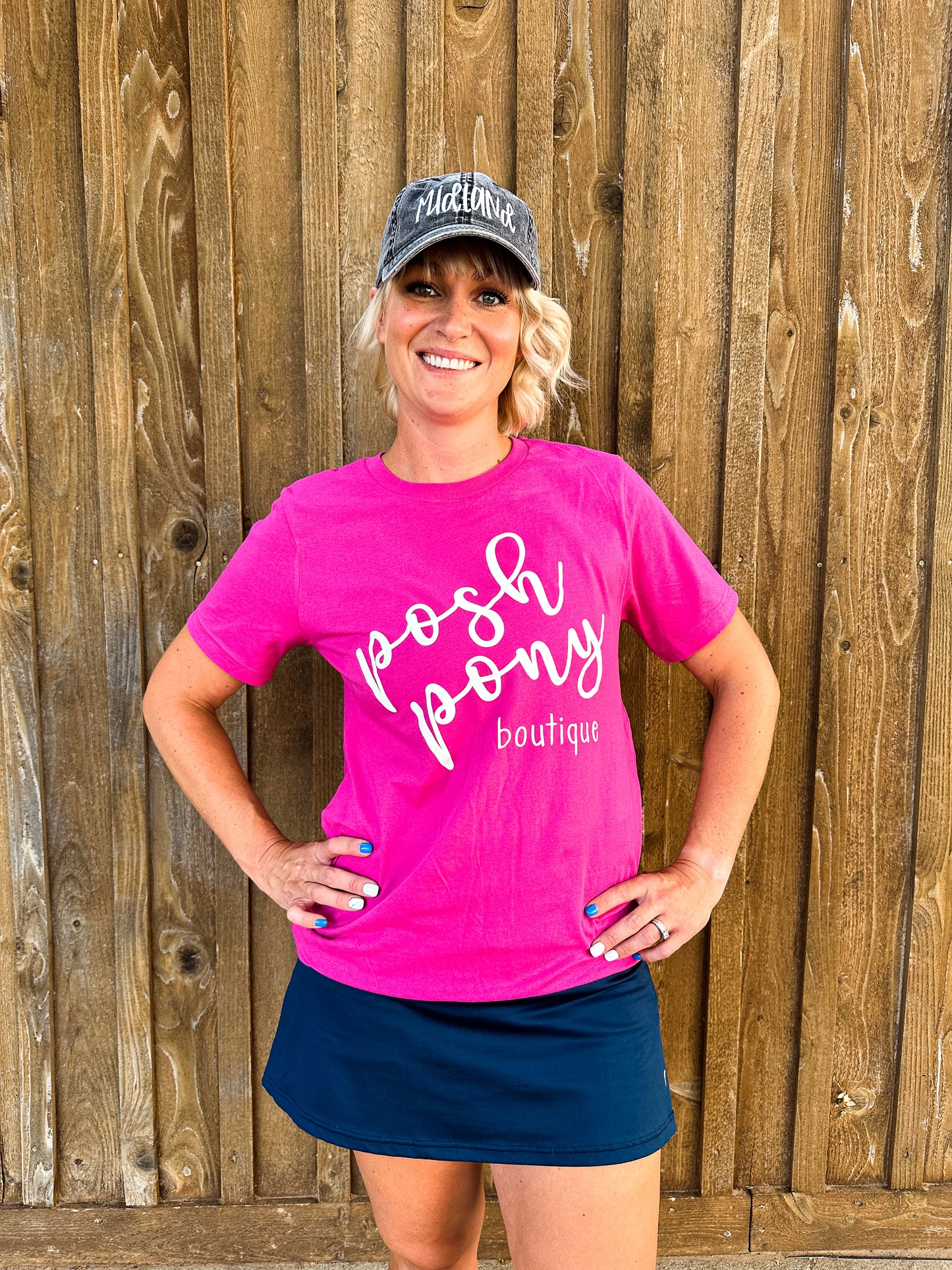 Posh Pony Logo Tee's