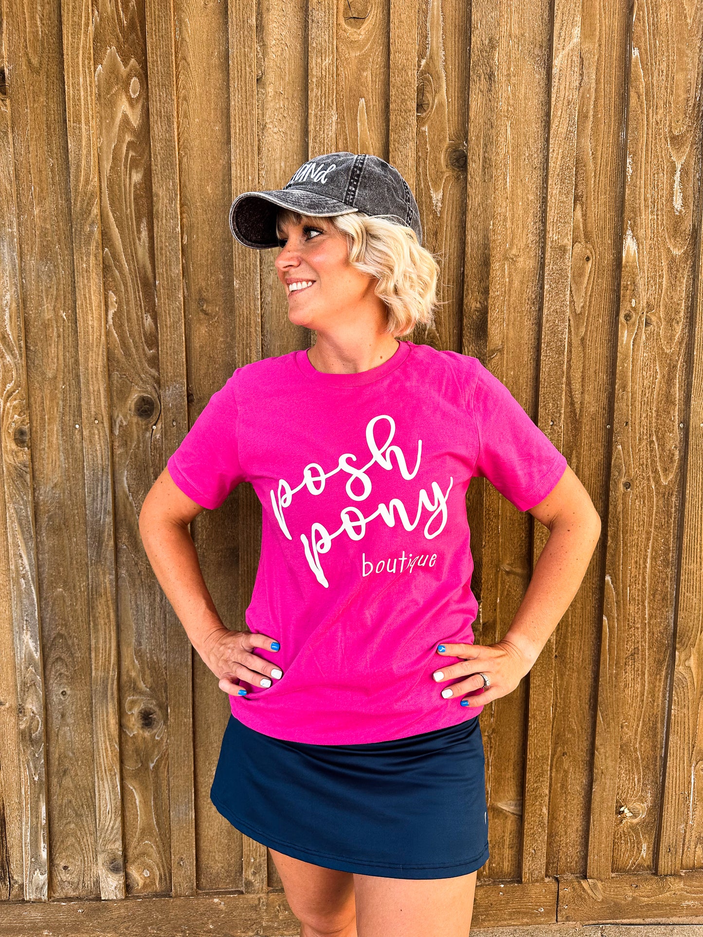 Posh Pony Logo Tee's