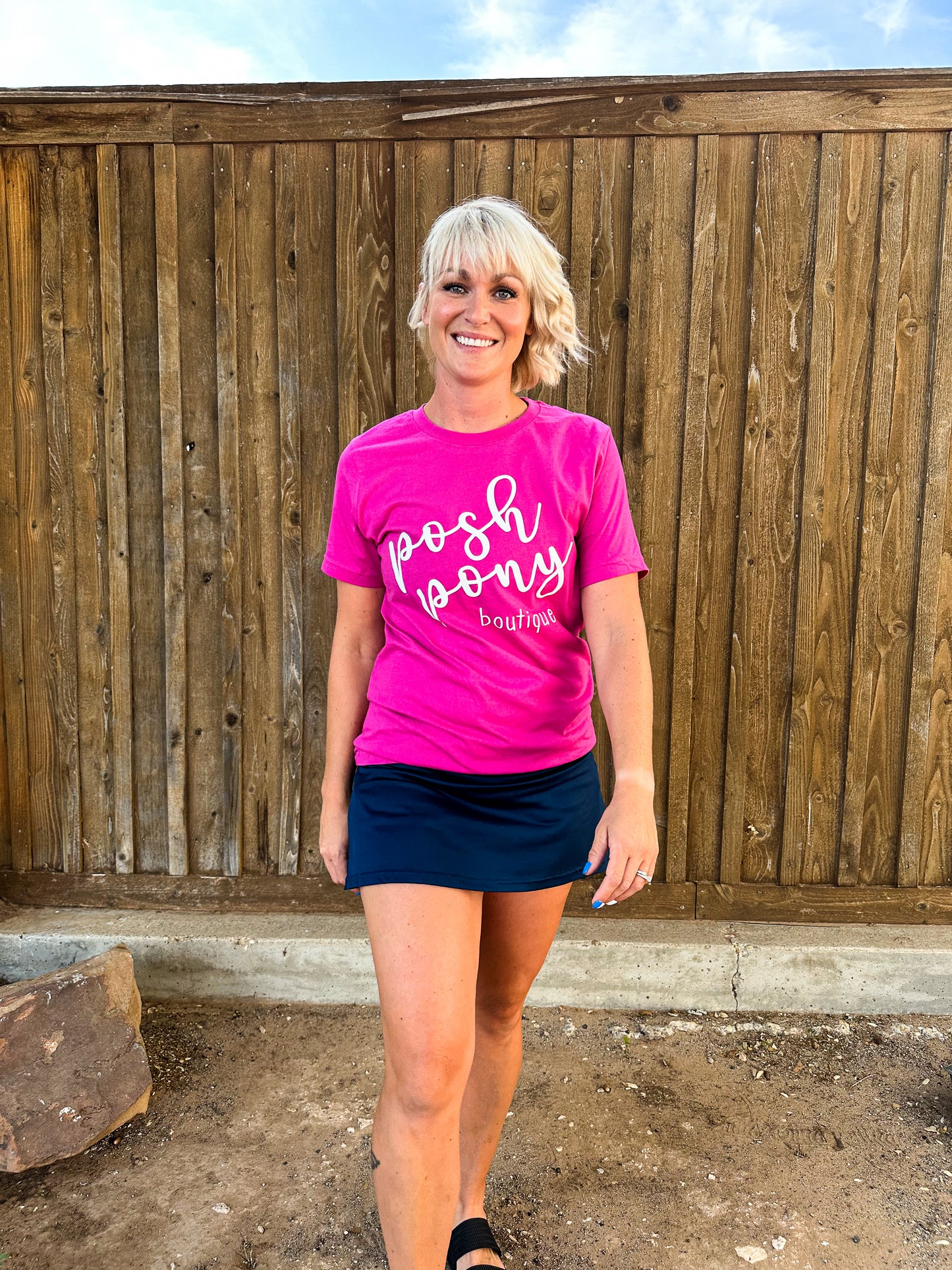 Posh Pony Logo Tee's