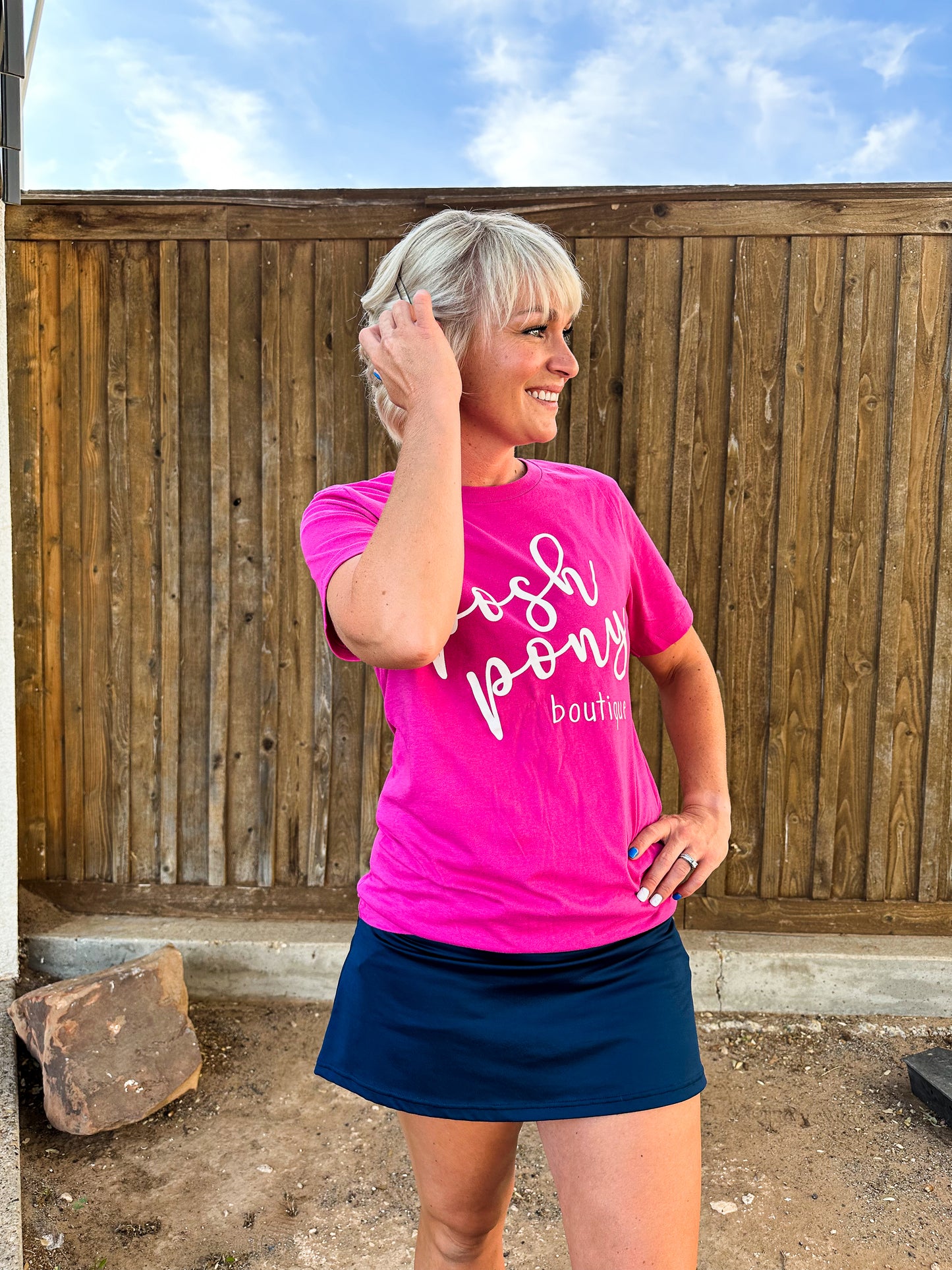 Posh Pony Logo Tee's