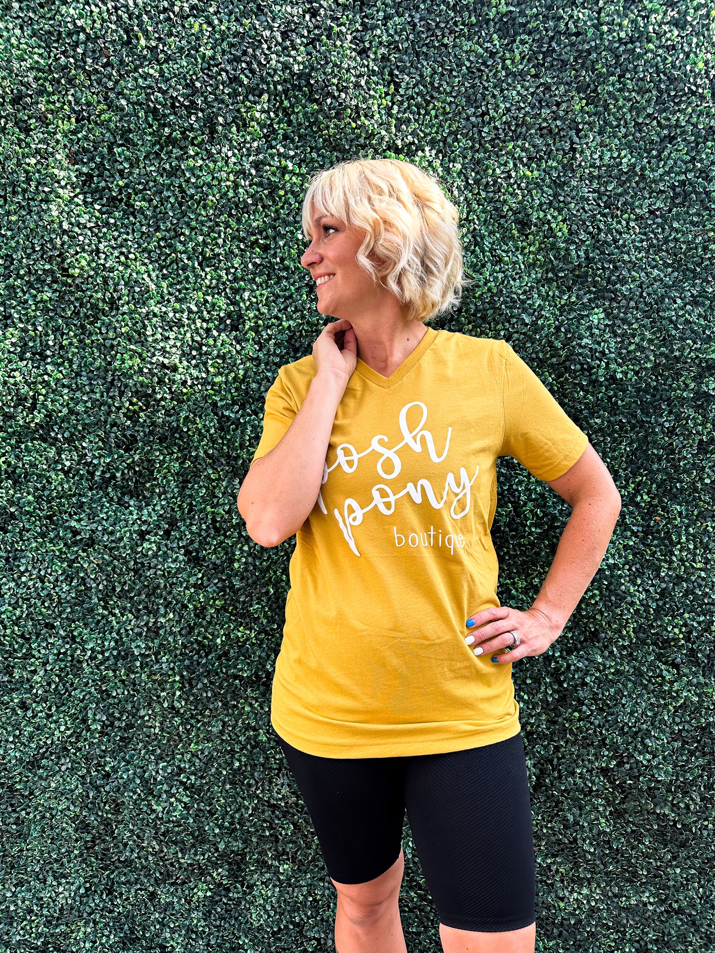 Posh Pony Logo Tee's