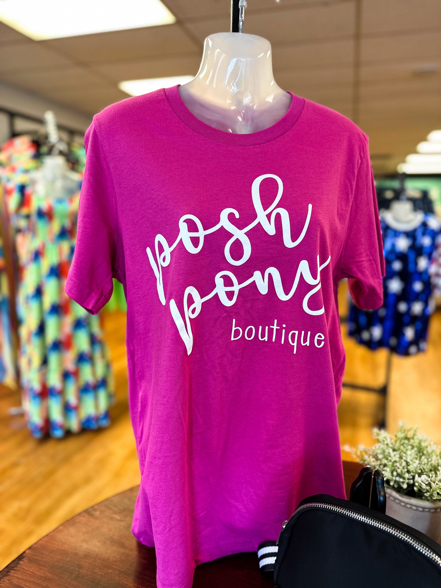 Posh Pony Logo Tee's