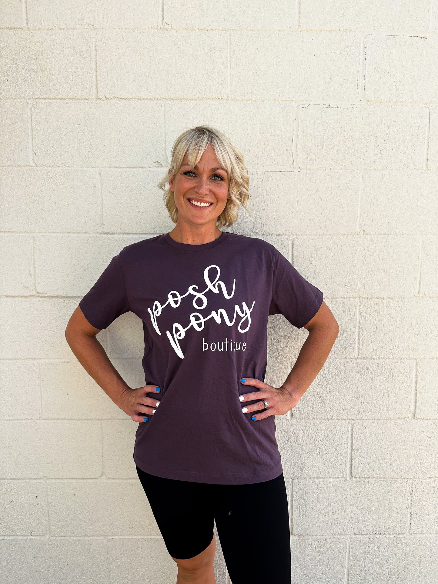 Posh Pony Logo Tee's