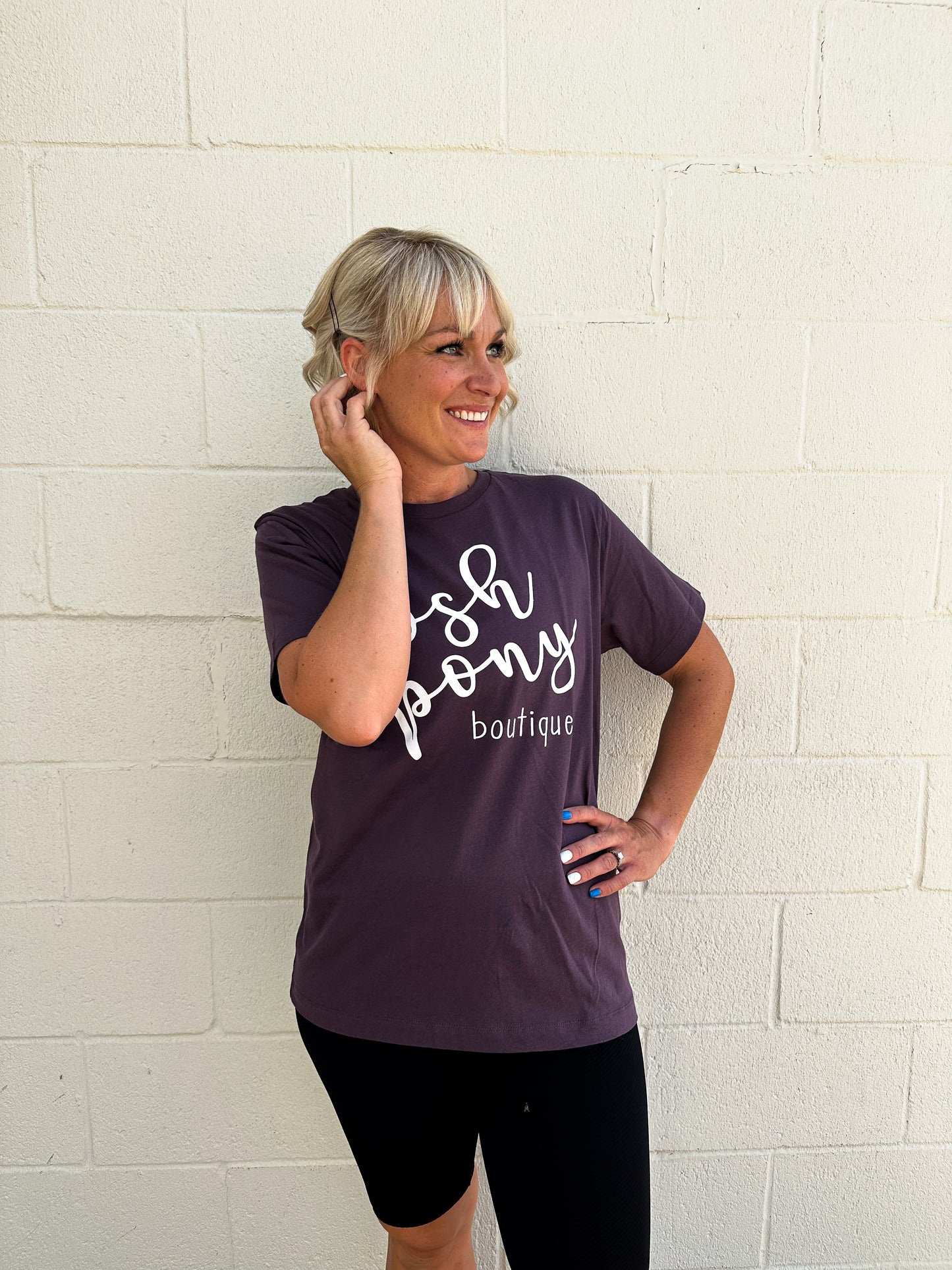 Posh Pony Logo Tee's