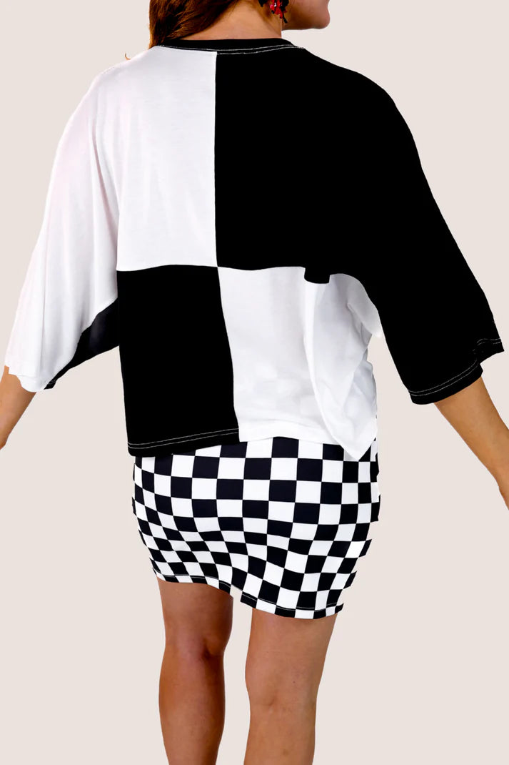 Huddle Up Color Block Top