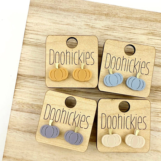Perfectly Pumpkin Studs