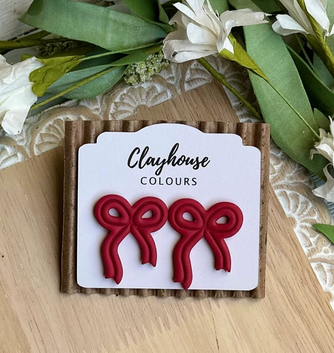 Bow Stud Earrings