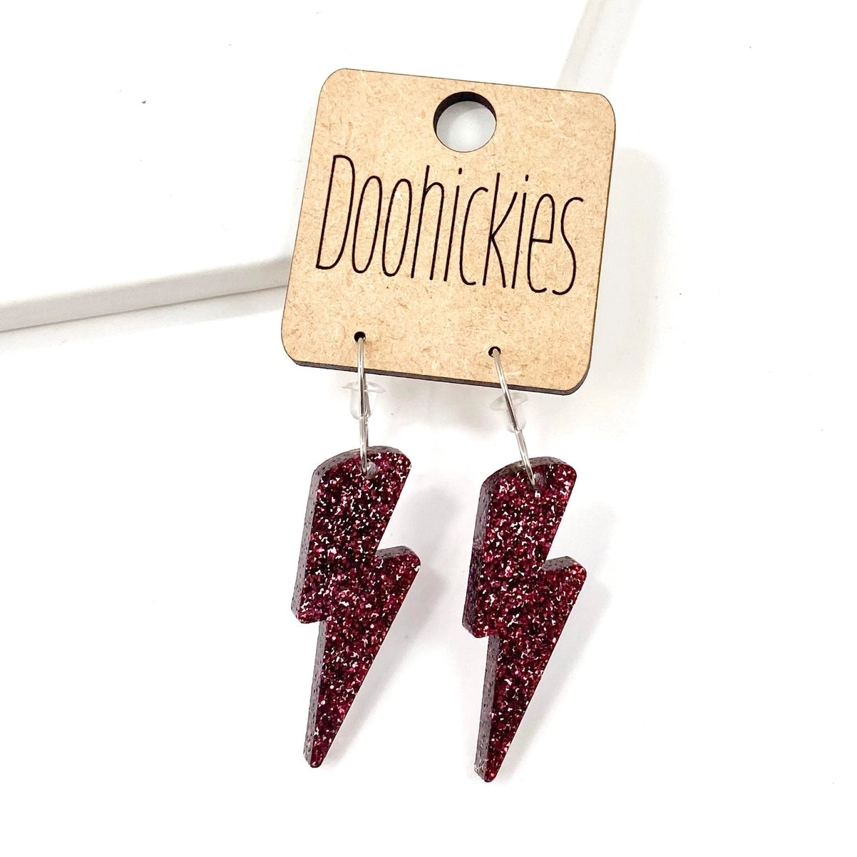 1.5" School Spirit Bolt Earrings