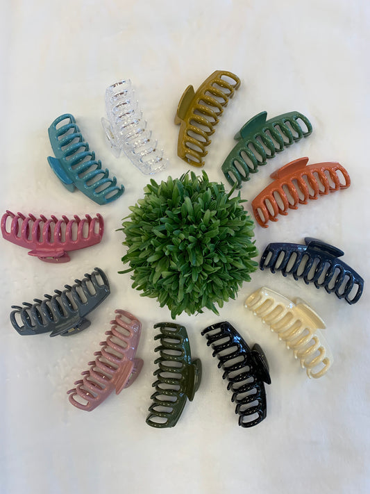 4.25 Inch Glossy Claw Clip