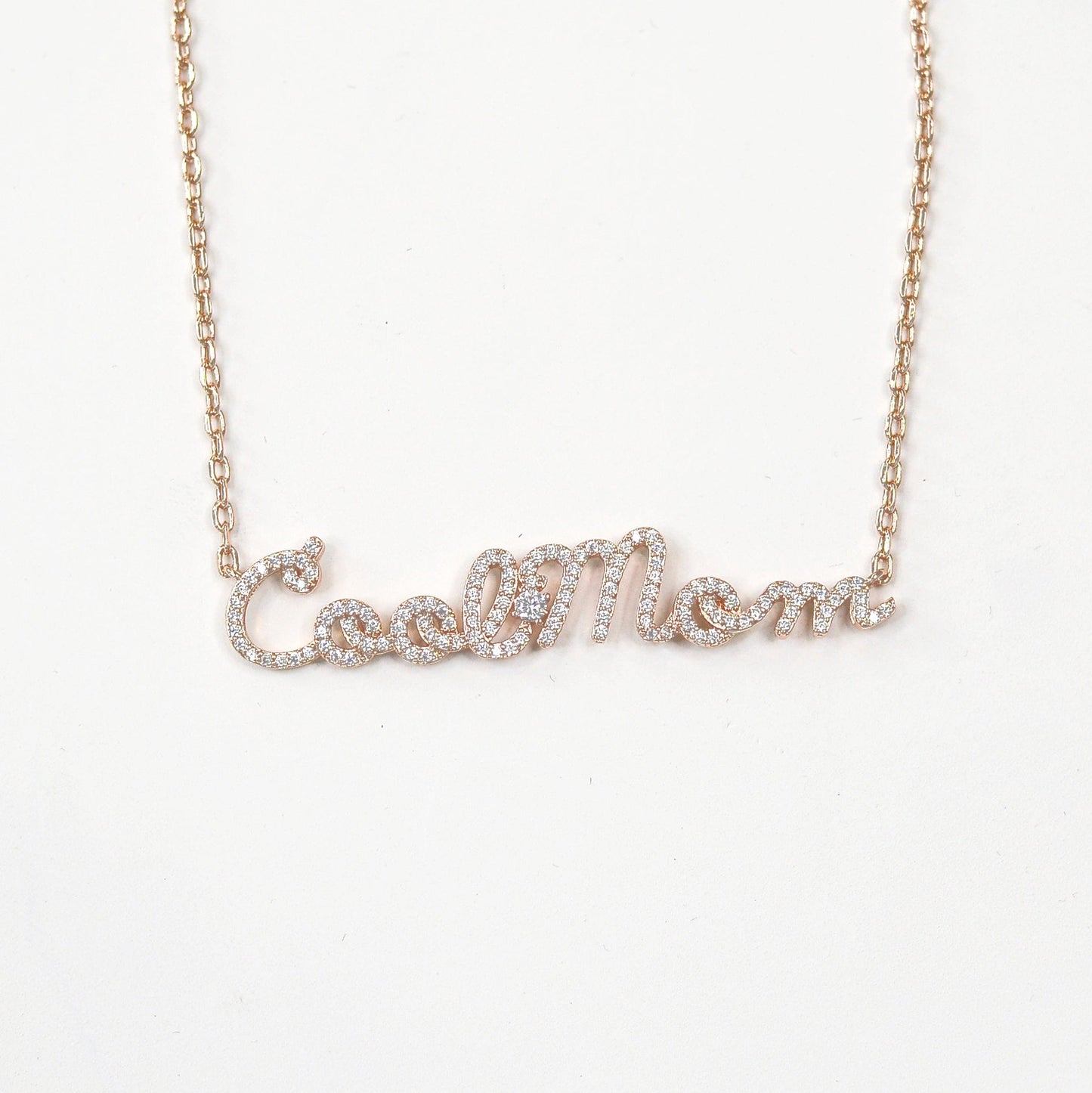 Cool Mom Rose Gold Necklace