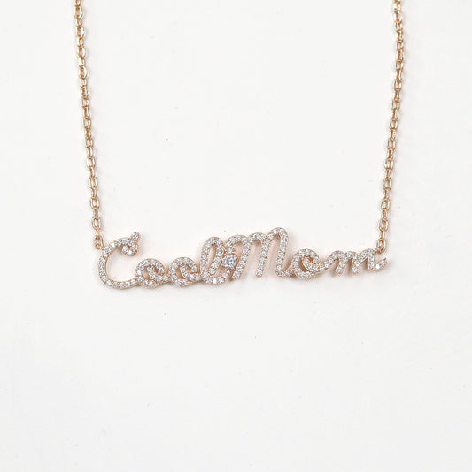 Cool Mom Rose Gold Necklace