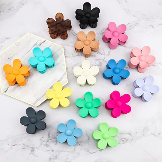 Large Flower Claw Clip