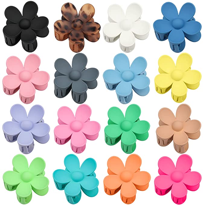 Large Flower Claw Clip
