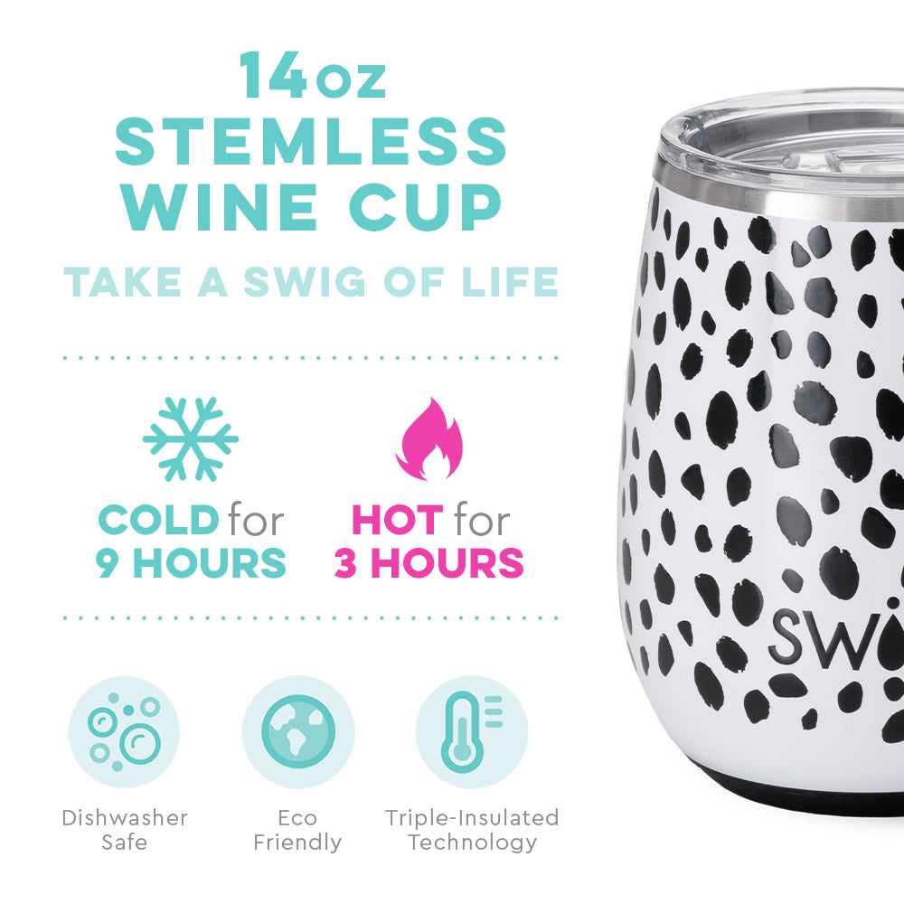 Wine Tumbler - 14 oz (Various Colors)