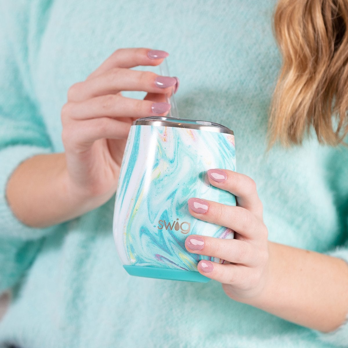 Wine Tumbler - 14 oz (Various Colors)